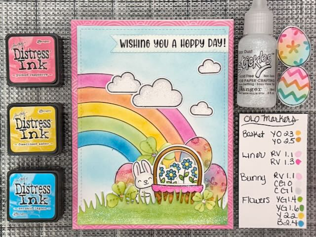 How to Stencil the Three Color Rainbow