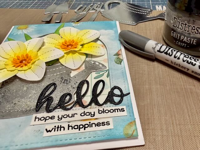 How to Make a Corroded Metal Look on Metallic Cardstock